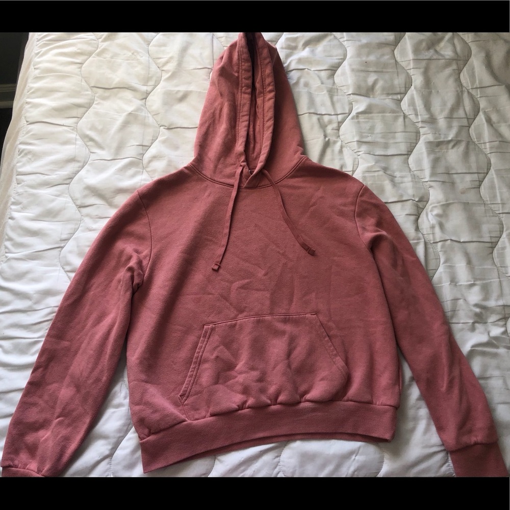 Divided Drawstring Hoodie